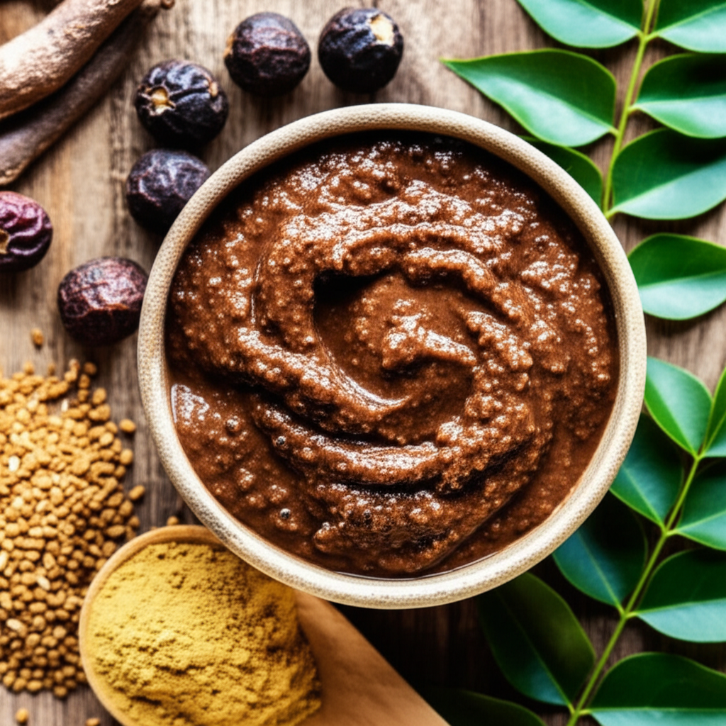 Natural Hair Strengthening Mask